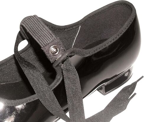 Tyette Vegan Tap Shoes for Beginners, Elastic Snaps, Flexible Sole, Aluminum Taps - TA35 Val - TA36 Valiant in Saudi Arabia