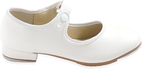 Tyette Vegan Tap Shoes for Beginners, Elastic Snaps, Flexible Sole, Aluminum Taps - TA35 Val - TA36 Valiant in Saudi Arabia