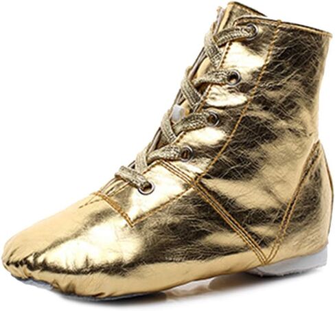 HIPPOSEUS Lace up Jazz Dance Boot Split Sole Ballet Modern Dance Ankle Shoe for Women and Men,Model PUGB in Kuwait