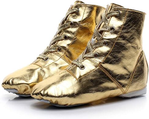 HIPPOSEUS Lace up Jazz Dance Boot Split Sole Ballet Modern Dance Ankle Shoe for Women and Men,Model PUGB in Kuwait