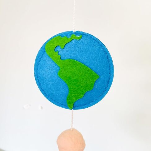 Solar System Mobile for Crib, Space Nursery Decor for Boys & Girls, Baby Crib Mobile Nursery Mobile, Baby Shower Set, Space in Saudi Arabia