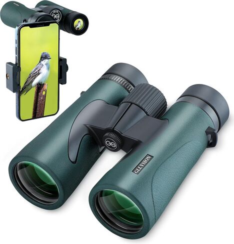 12X50 UHD Binoculars for Adults High Powered with Phone Adapter, Super Bright IPX7 Waterproof Binoculars with BAK4 Prisms, Professional Binoculars for Hunting Bird Watching Stargazing Safari Travel in Saudi Arabia