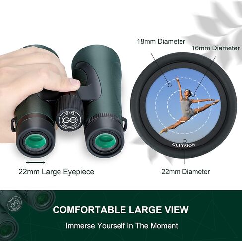 12X50 UHD Binoculars for Adults High Powered with Phone Adapter, Super Bright IPX7 Waterproof Binoculars with BAK4 Prisms, Professional Binoculars for Hunting Bird Watching Stargazing Safari Travel in Saudi Arabia