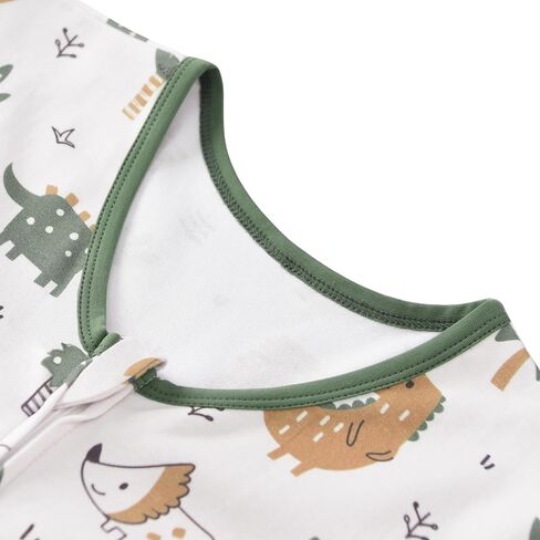 Baby Sleep Sack 18-24 Months Wearable Blanket for Baby 100% Cotton 2-Way Zipper YKK 0.5 TOG Toddler Sleep Sack, Soft Lightweight Sleep Sacks in Saudi Arabia