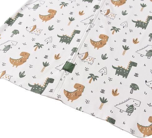 Baby Sleep Sack 18-24 Months Wearable Blanket for Baby 100% Cotton 2-Way Zipper YKK 0.5 TOG Toddler Sleep Sack, Soft Lightweight Sleep Sacks in Saudi Arabia