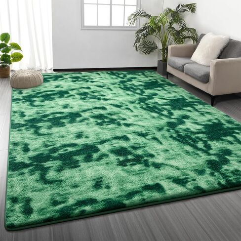 Area Rugs for Living Room Bedroom, 4 x 6 Ft Non-Slip Modern Area Rug, Soft Thickened Memory Foam Rug, Comfy Minimalist Indoor Carpet for Boys Girls Room Nursery Dorm Home Decor, Navy Blue in Saudi Arabia