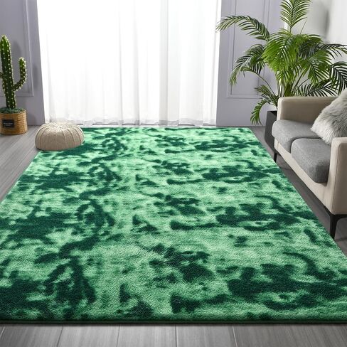 Area Rugs for Living Room Bedroom, 4 x 6 Ft Non-Slip Modern Area Rug, Soft Thickened Memory Foam Rug, Comfy Minimalist Indoor Carpet for Boys Girls Room Nursery Dorm Home Decor, Navy Blue in Saudi Arabia