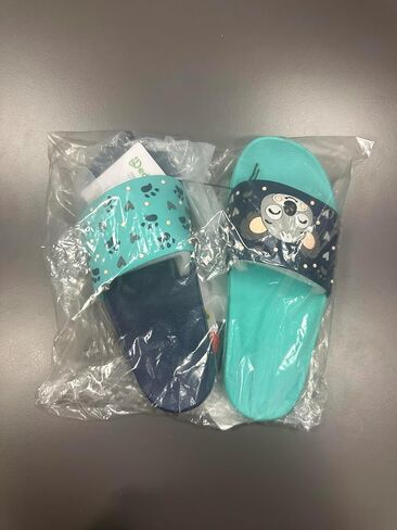 Slides for Women, Men & Kids Pool Sandals Funny Designs Books Coffee Party Pizza Fox Bear Llama Clouds Footwear Gift, Color: Aussie Koala, 8 US in Saudi Arabia