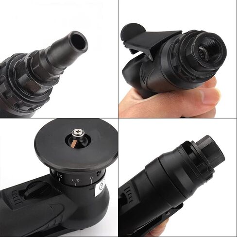 Mini Pneumatic Chamfering Machine, Portable Handheld Air Chamfer Tool for Chamfering Metal 45 degree Arc Corner Beveling Trimming Deburring Machine in Kuwait