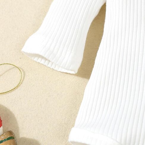 ملابس Noubeau للفتيات الصغيرات للكريسماس بأكمام طويلة + مجموعة تنورة مخملية + عصابة رأس 3 قطع ملابس الخريف والشتاء (أخضر، 0-3 أشهر) in Kuwait