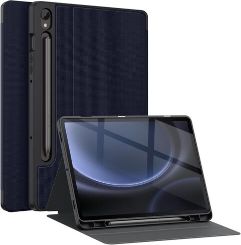 Soke Case for Samsung Galaxy Tab S9 /S9 FE 5G 2023 - Shockproof Stand Folio Case,Multi-Viewing Angles,Soft TPU Back Cover for Galaxy Tab S9 FE 10.9"/S9 11 inch Tablet,Citrus in Kuwait