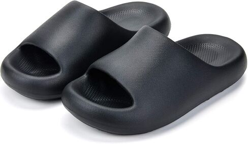 Pillow Slippers for Women and Men, Cloud Slides Shower Sandals House Shoes, Comfy and Cushioned Thick Sole in Saudi Arabia