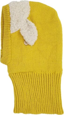 ZWA Baby Girls Boys Winter Hat Scarf Earflap Hood Scarves Toddler Kids Cute Rabbit Ears Hat in Saudi Arabia