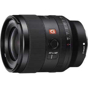 Sony SEL35F14GM - Full-Frame Lens FE 35mm F1.4 GM - Premium G Master Series Prime Lens