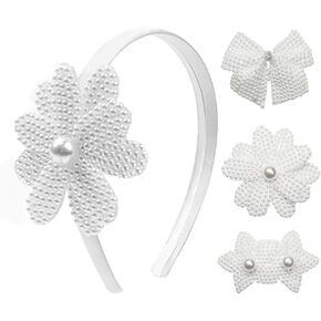 JIAHANG Baby Girl Interchangeable Headbands and Clips Set, Sequin Mermaid Shell Starfish Headband, Charm Glittering Hair Accessories for Toddlers School Girls (sequin) in Kuwait