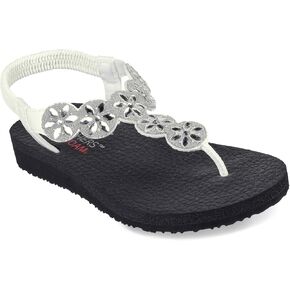 Skechers Women's, Meditation - Sparkly Fleur Sandal
