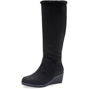 Aerosoles Women's Binocular Shearling Knee High Boot