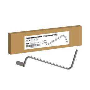 Saker Fence Wire Tensioning Tool for Turnbuckles Barb Wire Tensioner with 304 Stainless Steel for Fast Tighting Metal Fence Post and Garden Fence Wire(20 PCS+Tighteners Handle)