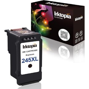 Inktopia Compatible Ink Cartridge Replacement for Canon PG 245XL 245 XL PG-243 (Single Black) Used in Canon PIXMA MX492 MX490 IP2820 MG2420 MG2522 MG2555 MG2920 MG2922 TS302 Printer