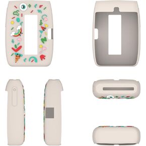 for Fujifilm Instax Mini Link 3 Case Cover, NOUKAJU Smartphone Printer Silicone Protective case Drop-Proof, Scratch-Proof, Shock-Proof, Reserved Charging Port, dust-Proof (Beige)