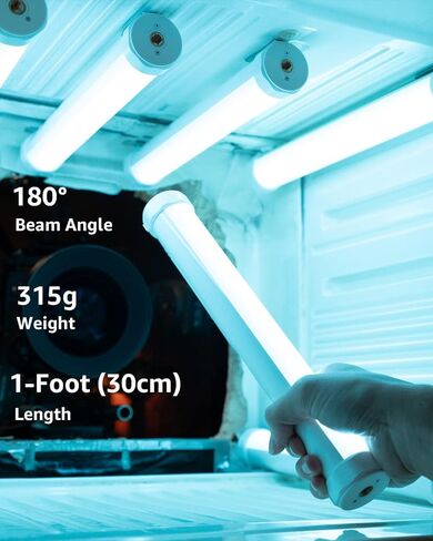 Aputure amaran PT1 Pixel Tube Light، 1ft 4 Pixels App Control (amaran PT1c) in Saudi Arabia