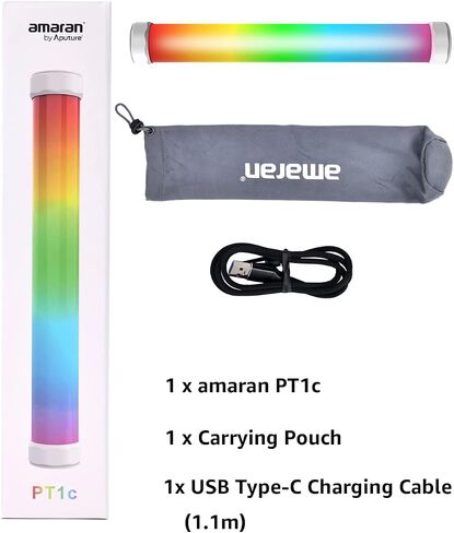 Aputure amaran PT1 Pixel Tube Light، 1ft 4 Pixels App Control (amaran PT1c) in Saudi Arabia