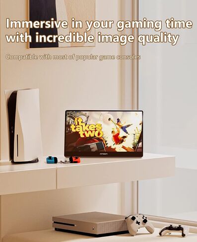 INNOCN 15.6 inch OLED 4K Portable Monitor USB Type C External Monitor for Laptop PC Mac Tablet PS4 Xbox Switch in Kuwait