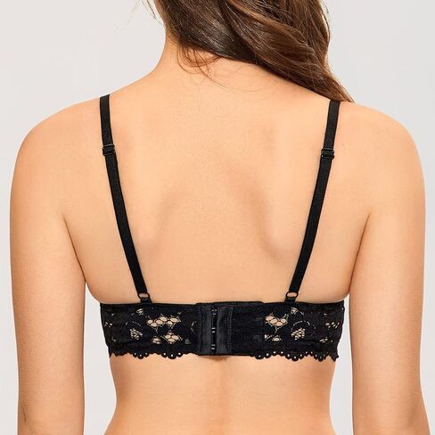 MOMANDA Women's Lace Nursing Bra Wirefree Padded Breastfeeding Maternity Bralette Cute in Kuwait