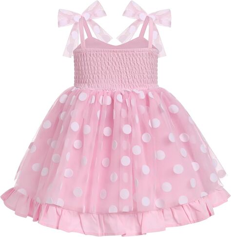 Toddler Kids Baby Girls Holiday Tulle Tutu Birthday Party Dress Sleeveless Spaghetti Straps Dresses in Saudi Arabia