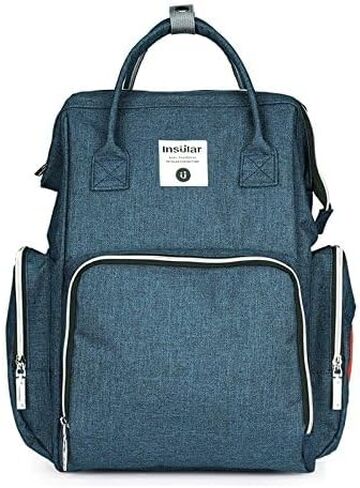 Diaper Bag Backpack,Maternity Large Nappy Bag, Mommy Travel Back Pack,Insulated Pockets,Water Resistant in Saudi Arabia