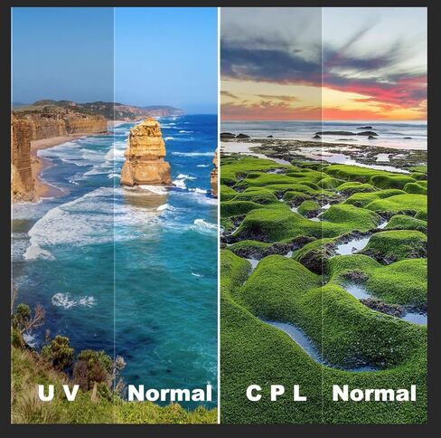 مجموعات مرشحات Artman ND لـ DJI Mini 3 / Mini 3 Pro، 6 عبوات CPL UV ND8 ND16 ND32 ND64 ملحقات مرشحات (إصدار إطار من سبائك الألومنيوم) in Kuwait