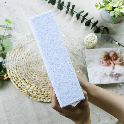 Holoary Baby Photo Album 4x 6 200 Photos, Newborn Baby Keepsake Gifts for Baby Boy/Girl and New Parents, Plush Cover Baby Photo Albums(Blue) in Saudi Arabia