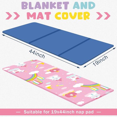 Mixweer 4 قطع من ملاءات سرير الأطفال للرعاية النهارية للأطفال الصغار ومرحلة ما قبل المدرسة مقاس 19 × 45 بوصة، ملاءة حصيرة قيلولة جاهزة للفتيات، غطاء وسادة قيلولة ناعم قابل للتنفس، ملاءة سرير قياسية للرعاية النهارية in Kuwait