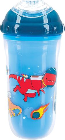 Nuby 9 oz No-Spill Insulated Cool Sipper, Teal in Saudi Arabia