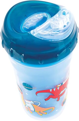 Nuby 9 oz No-Spill Insulated Cool Sipper, Teal in Saudi Arabia