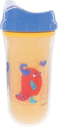 Nuby 9 oz No-Spill Insulated Cool Sipper, Teal in Saudi Arabia