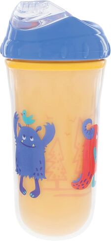 Nuby 9 oz No-Spill Insulated Cool Sipper, Teal in Saudi Arabia