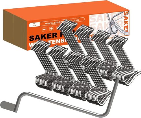 Saker Fence Wire Tensioning Tool for Turnbuckles Barb Wire Tensioner with 304 Stainless Steel for Fast Tighting Metal Fence Post and Garden Fence Wire(20 PCS+Tighteners Handle) in Saudi Arabia