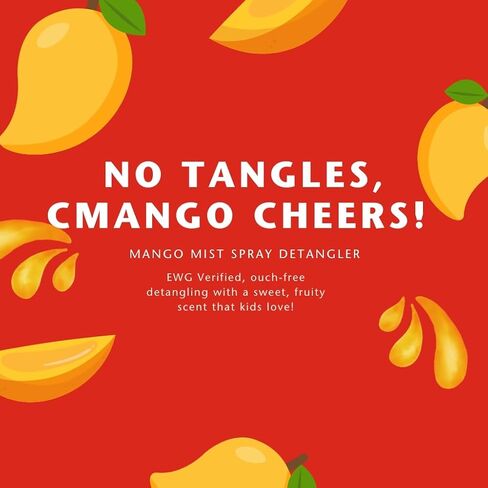 Clean Kids Naturally Mango Mist Spray Detangler (1 Bottle) in Saudi Arabia