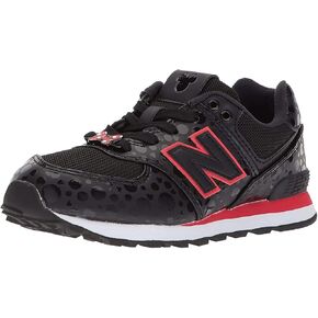 New Balance Baby-Girl's Kids 574 V1 70s Racing Lace-up Sneaker