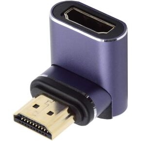 NFHK Magnetic Connector 8K Type-A HDMI 2.1 Male to Female Straight Video Adapter for Laptop HDTV