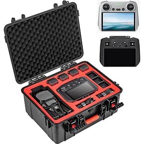 حافظة صلبة مقاومة للماء/حقيبة حمل لطائرة DJI Mavic 3 Pro Drone، حقيبة تخزين جهاز إرسال DJI RC/RC Pro، ملحقات Mavic 3 Pro (متوافقة مع جهاز إرسال DJI RC/RC Pro) in Kuwait
