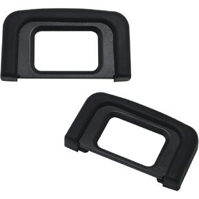 2PCS Eye Shield DK 25 Protect Eyes and Viewfinder Silicone ABS Material Camera Eyepiece Viewfinder Eyepiece Holder