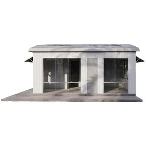 One Bedroom Home Building Plans | 18'x26' | 468sqft | DIY Blueprint