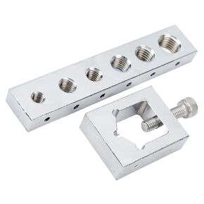 Wire Drill Nut Bolt Drill Jig Safety Wire Nut Jig Holder Kit, High Hardness Metal Drill Jig for Secure Locking Wire, Nut and Bolt Drill Jig Kit Safety Drill Fixture