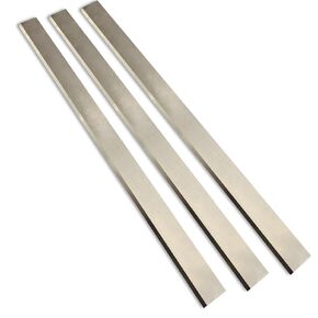 15 Inch Planer Blades Knives for Delta 22-677 DC-380 Grizzly G0453 G1021 G6701 Jet 708529G JWP-15CS JWP-15HO Planer Jointer and Most 15" Planers, HSS 15" × 1" × 1/8"- 3pcs
