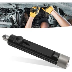 Deburring Tool, Brake Line Deburring Tool, Rimming Deburring Tool for 3/16" to 1/2" Tubing, Metal Material Brake Line Flaring Tool, Exceptionally Versatile Tool Achieve Optimal Tubing Flaring