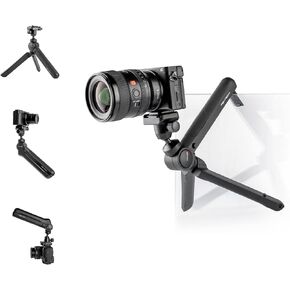 PGYTECH MANTISPOD 2.0 Mini Tripod for Camera Vlogging Tripod Small Travel Tripod for Sony/Canon/Nikon/Fujifilm SLR DSLR Pocket Stand Video Vlog Desktop Shooting Selfie Mount