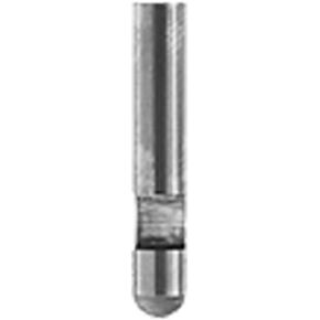 Makita 733128-0A Router Bit 1/4-Inch Flush, 1 Flute, 1/4-Inch SH, Solid Carbide