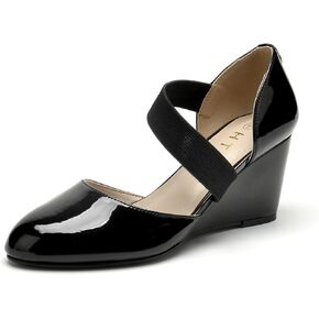 HTL Women's Wedge Heel Pumps